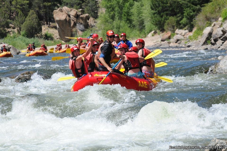 Browns Canyon | American Adventures Whitewater Rafting | Denver, Colorado  | Rafting Trips | Image #1/4 | 