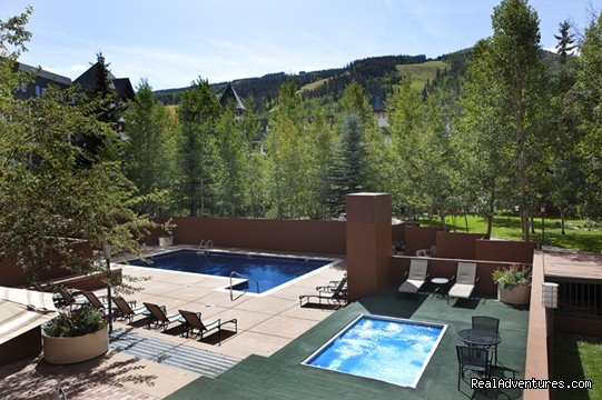 Outdoor Pool and Hot Tub | Vail Spa Condominiums | Image #2/8 | 