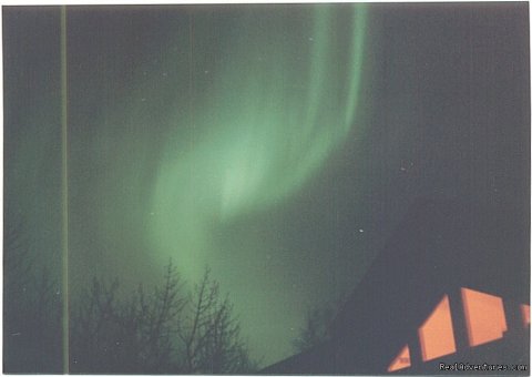 Northern Lights over the house | Image #18/21 | Alaska's Harvest Bed & Breakfast