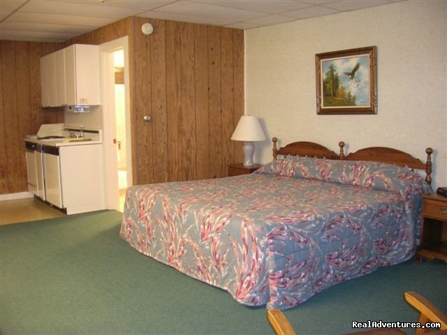 King kitchenette | Acadia Pines Motel | Image #3/3 | 