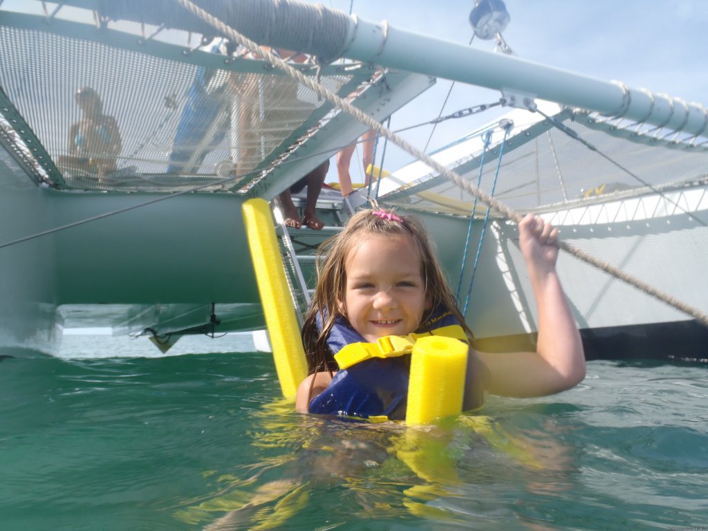 All ages can swim and snorkel | Sail, snorkel, shine, relax aboard the Katarina | Image #4/10 | 