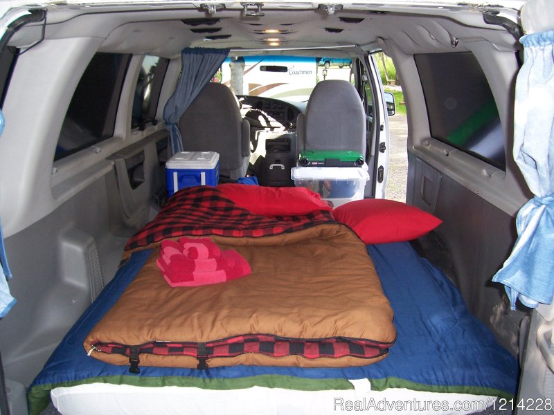 Camper Van Interior 2 | Alaska RV Rentals | Anchorage Motorhome Rentals | Image #8/25 | 