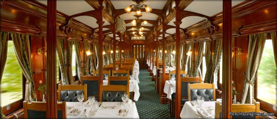 The dinning suite | Luxury Family Steam Train Safari | Image #5/11 | 