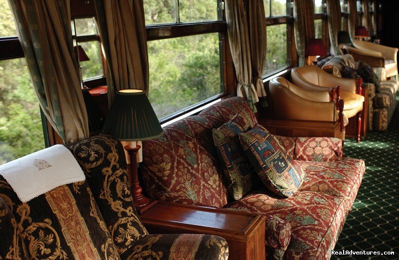 The smoking room | Luxury Family Steam Train Safari | Image #8/11 | 