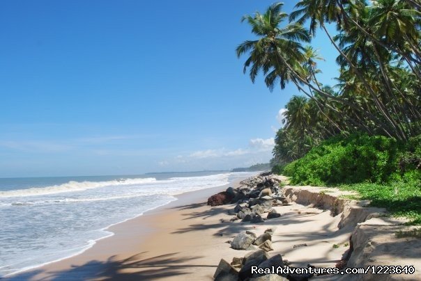 The sea right in front of  Ocean Hues | Ocean Hues Beach House - Seaside Holiday in Kerala | Image #2/20 | 