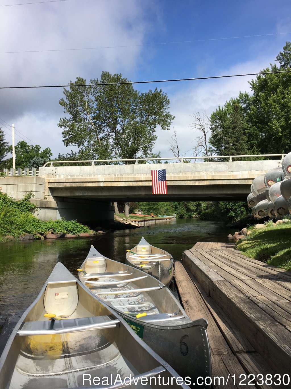 Canoes on the 4th of July | Up North Kayak, Tube & Canoe Rentals | Image #2/2 | 