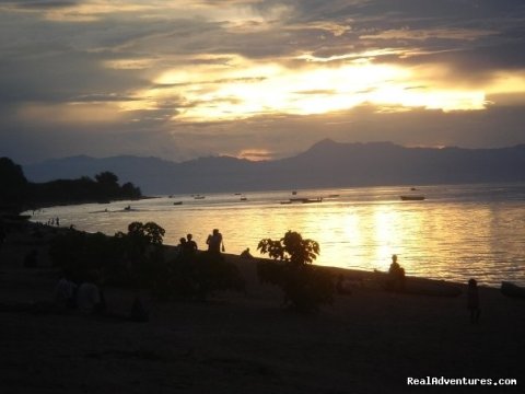 Sunset Cape Maclear, Lake Malawi