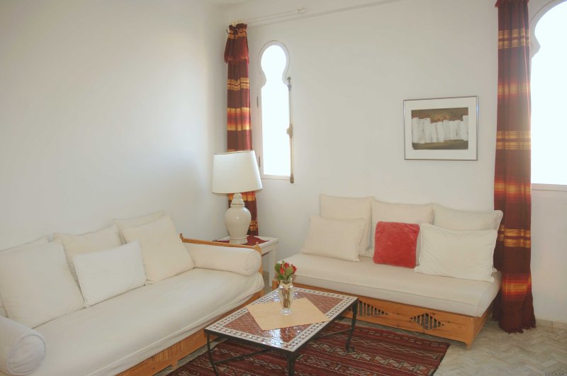 Living room Lavande | Charming Guesthouse in Essaouira | Image #7/11 | 