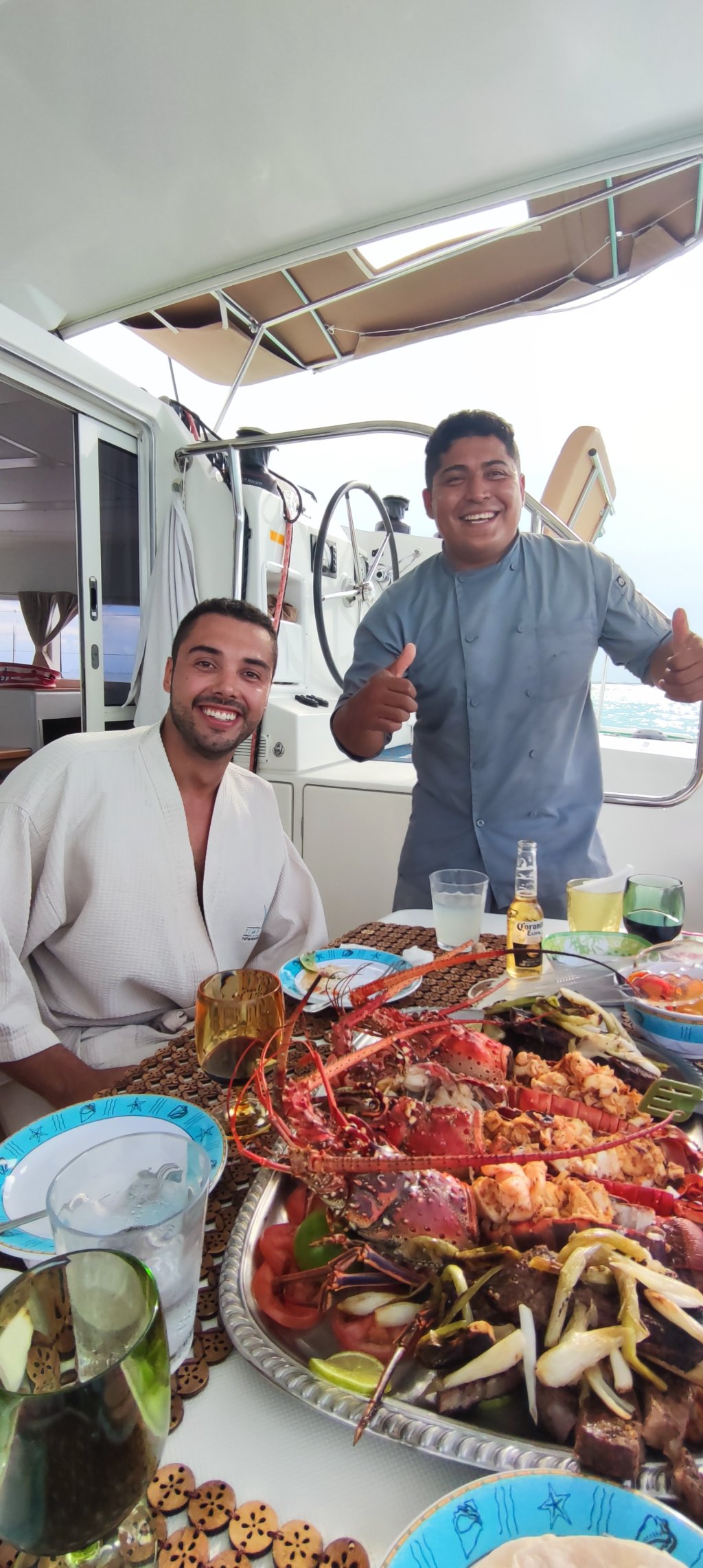 Lobster Lunch | Luxury Yacht Charter Cancun Playa Mujeres Mexico | Image #7/37 | 