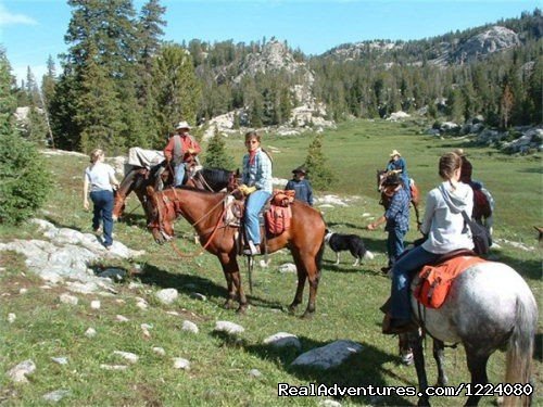 Trail Riding | Western Wyoming Outfitters | Pinedale, Wyoming  | Horseback Riding & Dude Ranches | Image #1/2 | 