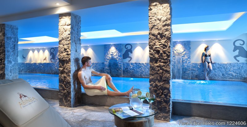 Swimming Pool | Abinea Dolomiti Romantic Hotel in Italy | Image #8/12 | 