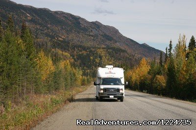 Yukon Highway in Autumn
