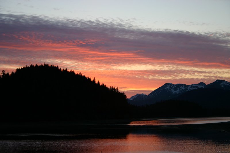Auke Bay at Sunset | Alaska's Pearson's Pond Luxury Inn & Adventure Spa | Image #11/11 | 