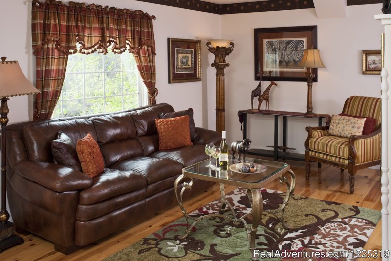 A Secret Cottage (Oscar Wilde's) - living room | Cliff Cottage B&B Luxury Suites/Historic Cottages | Image #18/23 | 