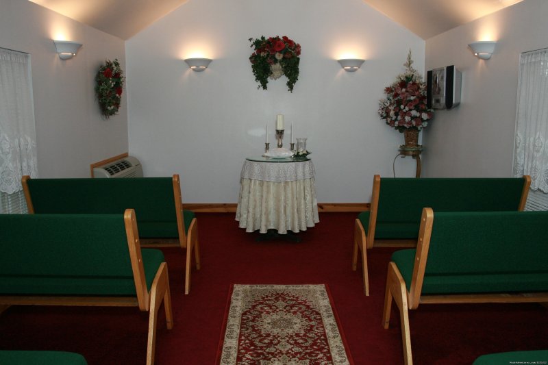 Chapel Interior | A Wedding at Hidden Acres | Image #2/2 | 