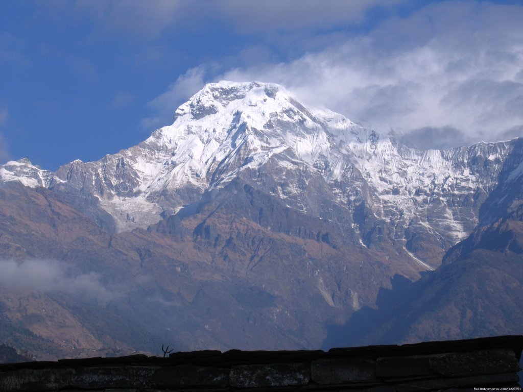 Annaurna South 7.229 m | Annapurna  Base Camp Trek | Image #7/14 | 