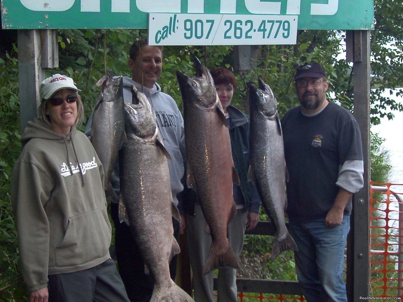 Nice kings | A Alaska Fishing Lodge and Soldotna B&B | Image #16/26 | 