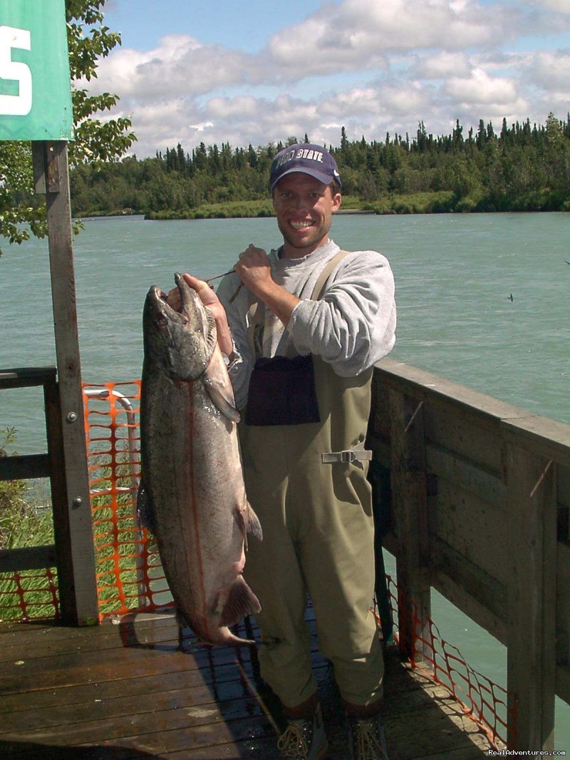 Nice king | A Alaska Fishing Lodge and Soldotna B&B | Image #21/26 | 