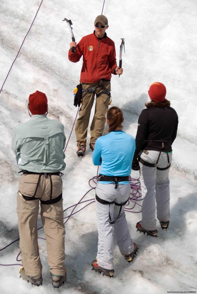 Teaching Ice Climbing to beginners | St. Elias Alpine Guides | Image #5/23 | 