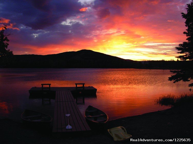 Otto Lake sunset | Denali Outdoor Center - Raft, Kayak, Bike & Camp | Image #7/7 | 
