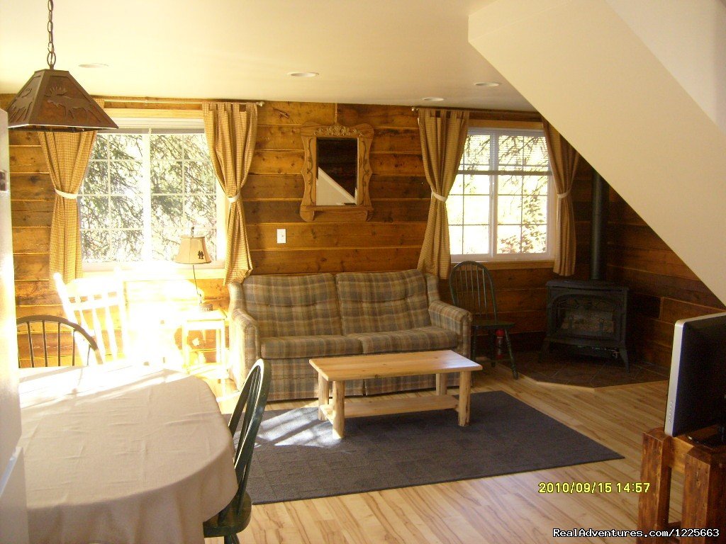 interior of 'Little Cabin' | Denali Fireside Cabins & Suites | Image #7/14 | 
