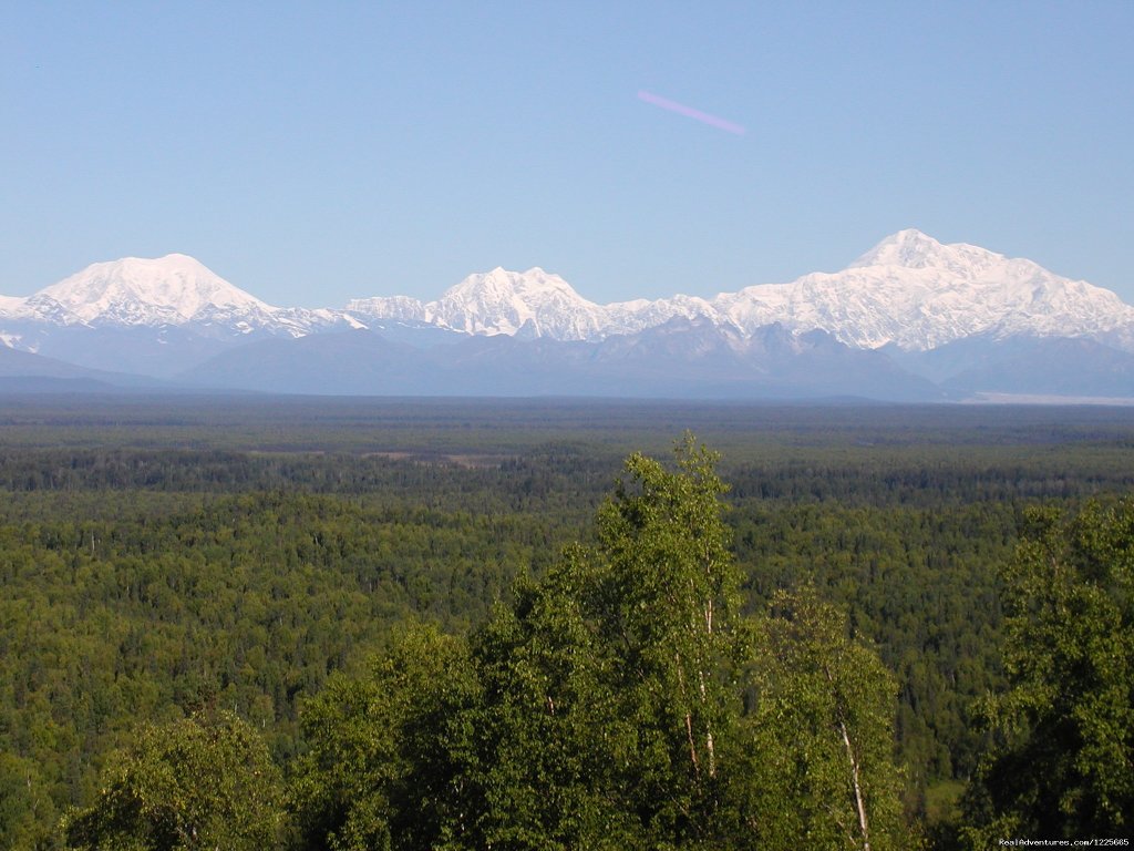 Mt. McKinley and Alaska Range  | Private Denali View Lodging in Talkeetna Alaska | Image #7/7 | 