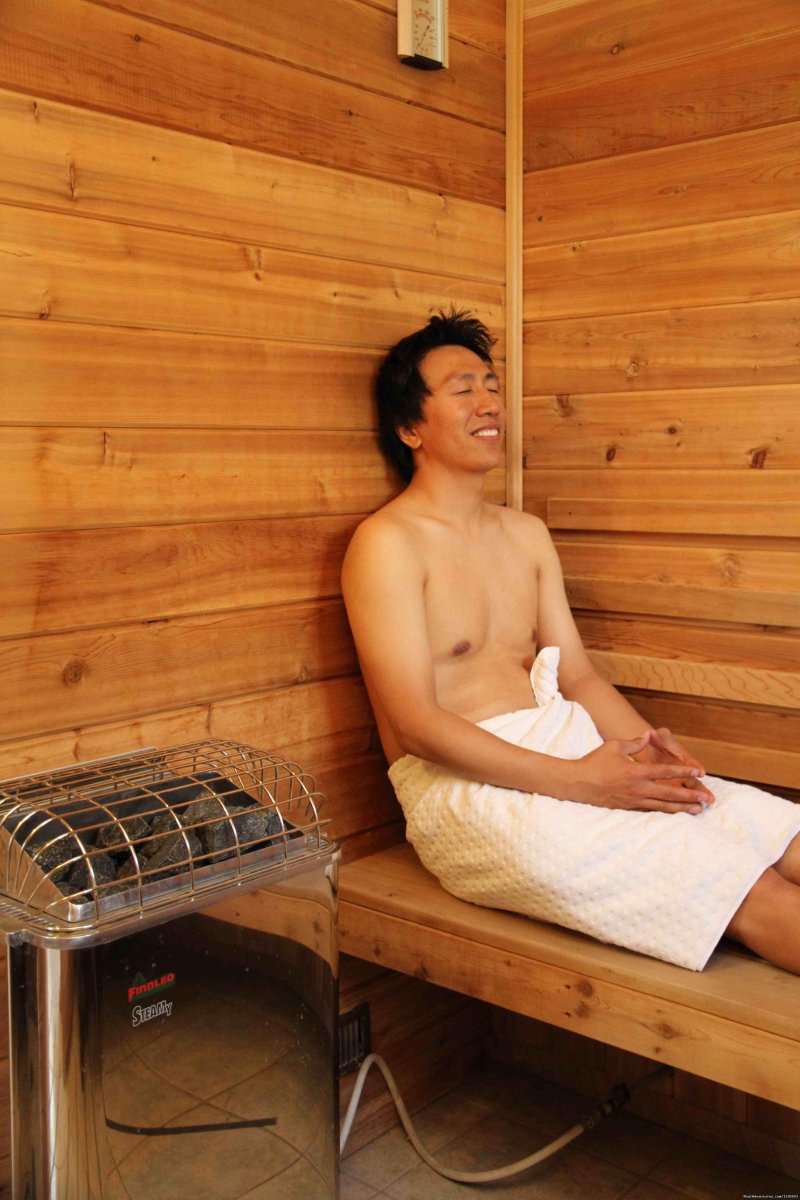 Warm comfort in the sauna! | Sundog Retreat | Image #4/4 | 