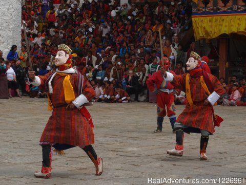 Bhutan Festival Dance