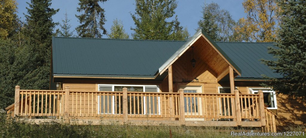 Trail Lake View Cottage, Front View | Trail Lake View Luxury Cottage | Moose Pass, Alaska  | Vacation Rentals | Image #1/1 | 