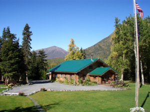 At the doorstep to adventure Alaska Heavenly Lodge | Cooper Landing, Alaska Vacation Rentals | Prince William Sound, Alaska Vacation Rentals