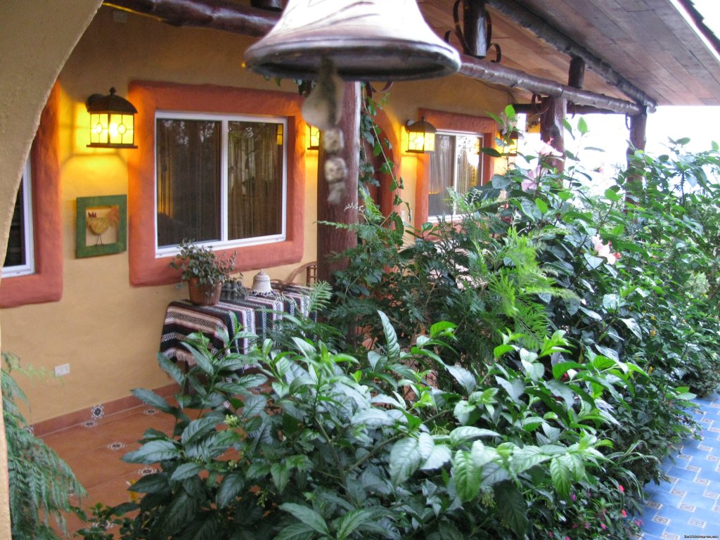 Inner Spanish type patio | Cabanas en Altos del Maria, Cabins for rent. | Image #10/25 | 