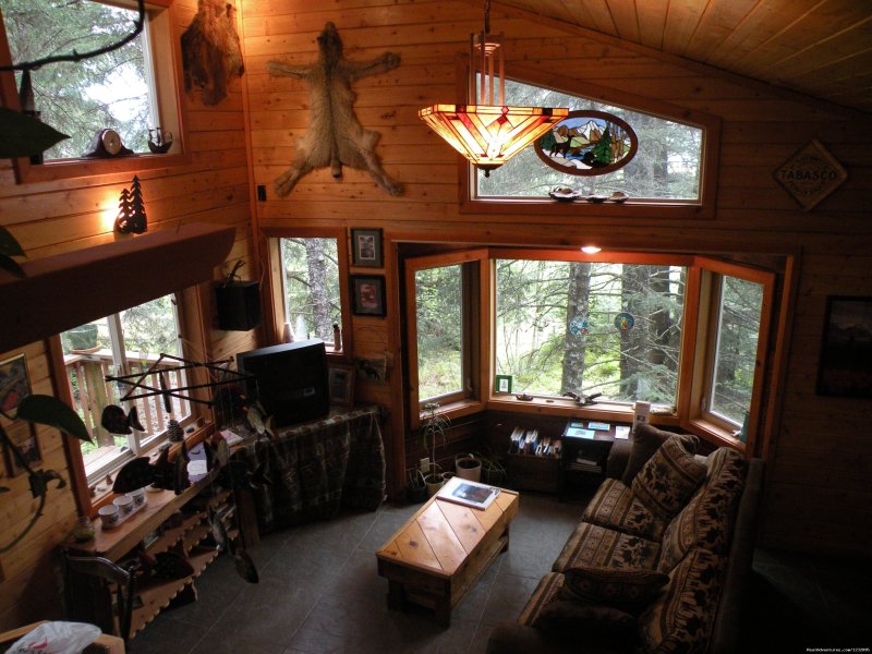 TreeFort House living room. | Beach House Rentals | Image #7/14 | 
