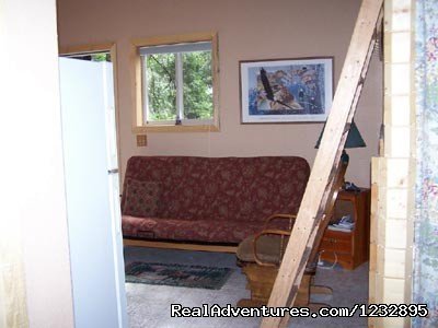 TreeFort Apartment living room/kitchen | Beach House Rentals | Image #8/14 | 