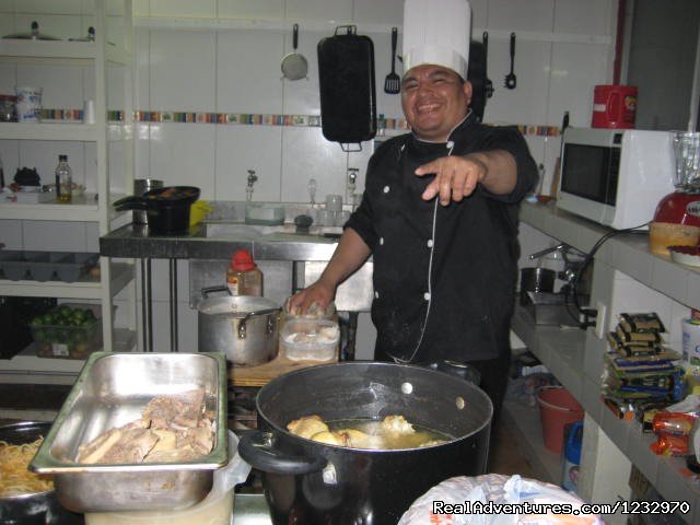 Willy at work in the Kitchen | Backpackers Hostelling Center & Champ's Sports Bar | Image #19/23 | 
