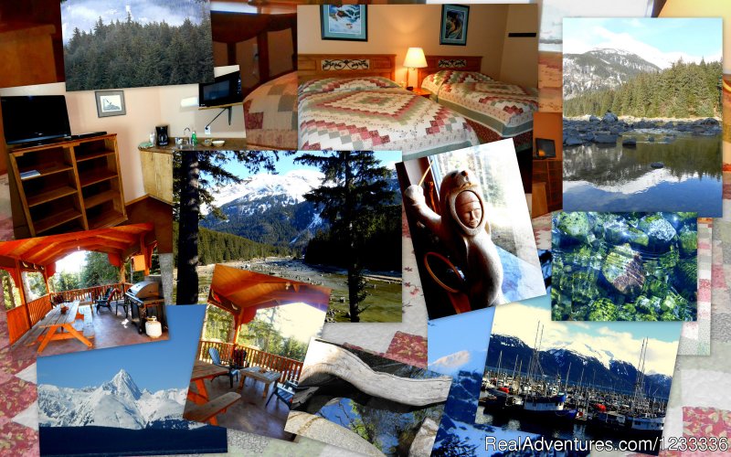 Collage of Chilkoot River Lodge | Chilkoot River Corridor Retreat/Inn on the River | Image #3/3 | 
