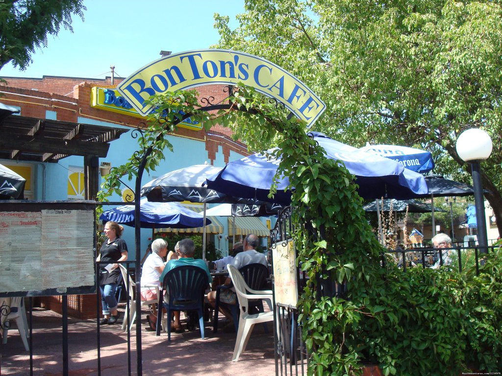 Bon Ton's Cafe in Old Colorado City | Pikes Peak Cottage By Garden Of The Gods: Mnt View | Image #20/26 | 