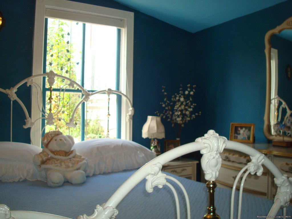 Apple Blossom Bedroom | Victorian Retreat In Historic Town:  Mtn View | Image #9/25 | 