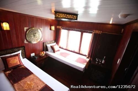 Deluxe room on Boat