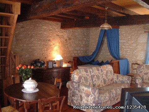 Living room | Romantic two bedroomed cottage in Vendee, France | Image #2/23 | 
