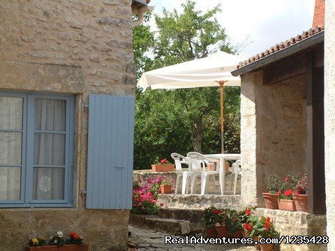 Terrace | Romantic two bedroomed cottage in Vendee, France | Image #4/23 | 