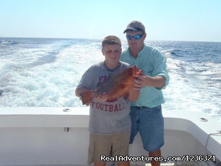 Father and Son Day on the Water | Deep sea fishing trips from 4 hours to 3 days | Orange Beach, Alabama  | Fishing Trips | Image #1/7 | 