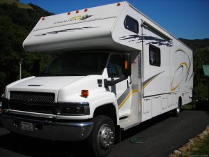 Toyhauler Class C RV Ready for an Adventure | Napa, California RV Rentals | Sacramento, California