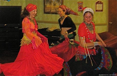 Bellydance troupe in performance | Image #2/25 | Renew & Relax at Fire Om Earth Retreat Center