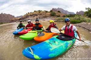 Kayak Workshop on the Green River in Utah