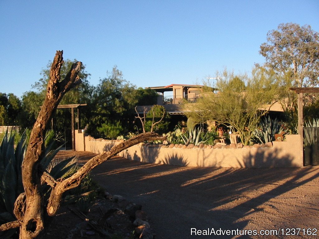 Exterior of Desert Villa | A Wild Purple Ranch & Retreat | Tucson, Arizona  | Vacation Rentals | Image #1/22 | 