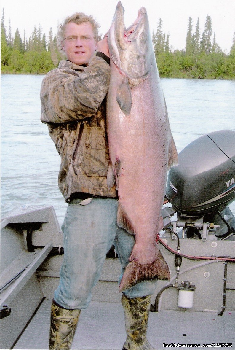 73 Pound King Salmon | Upscale Lodging on the Kenai River, Alaska | Image #18/22 | 