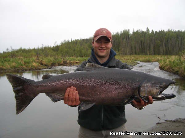 35 Pound King Salmon | Upscale Lodging on the Kenai River, Alaska | Image #20/22 | 