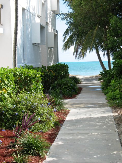 Walkway To Beach