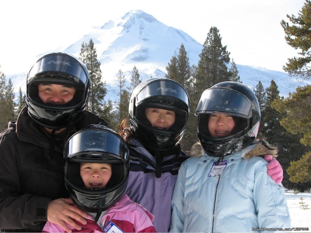 Kagami family | Ride The Volcano Snowmobile Mt Shasta, Ca. | Image #9/12 | 