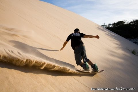 Sandboarding At Sand Master Park